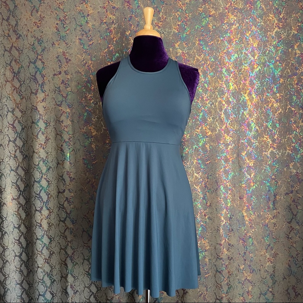 Sporty Racerback Mini Dress L